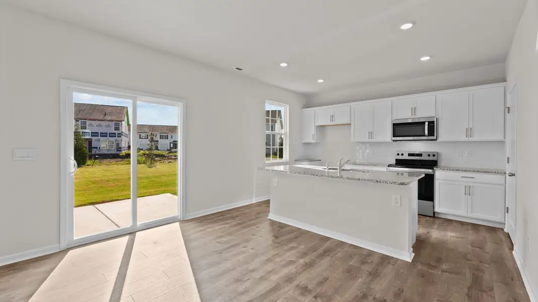 Furnished interior view inside a new home in Ridgewood Farms, Winterville (Image 3).