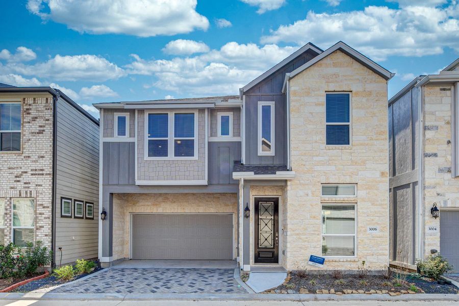 Exterior details and patio area of a home in Dunvale Village - Patio Home Collection, Houston (Image 17). Exterior details and patio area of a home in Dunvale Village - Patio Home Collection, Houston (Image 17).