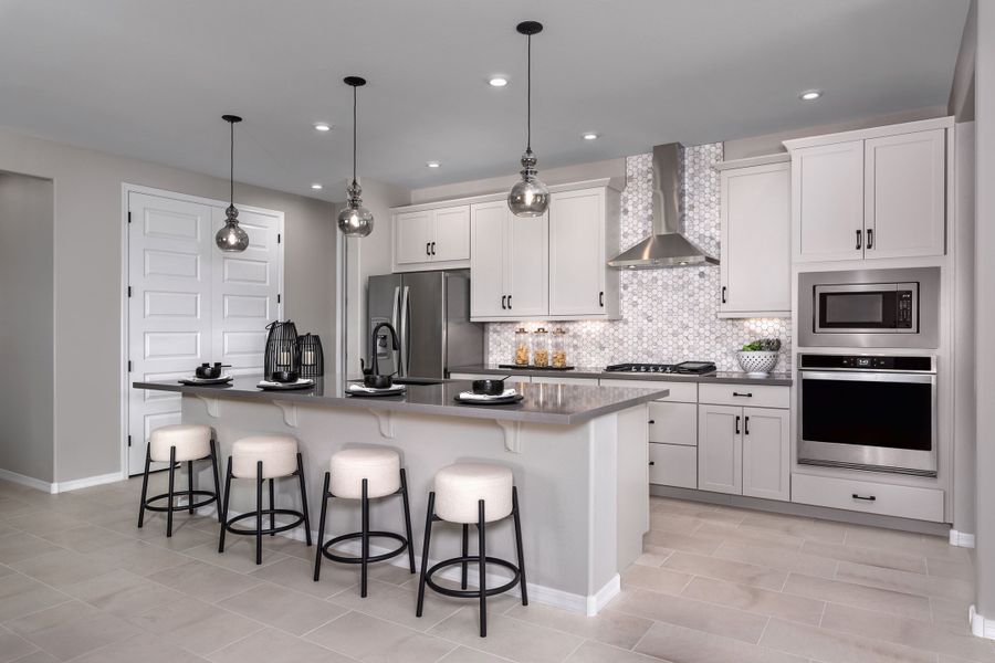 Representative furnished interior of a home built from the Shiloh by Beazer Homes in Highpointe at Northpointe, Peoria (Image 15).