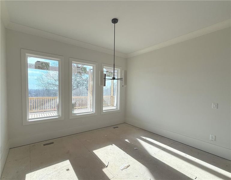 In-progress construction of a new home in , Buford, GA (Image 8).