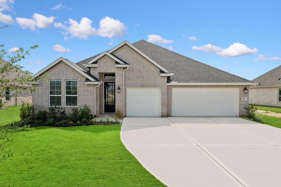 Charming Walden design by K. Hovnanian Homes in elevation A built in Tejas Landing. Charming Walden design by K. Hovnanian Homes in elevation A built in Tejas Landing.