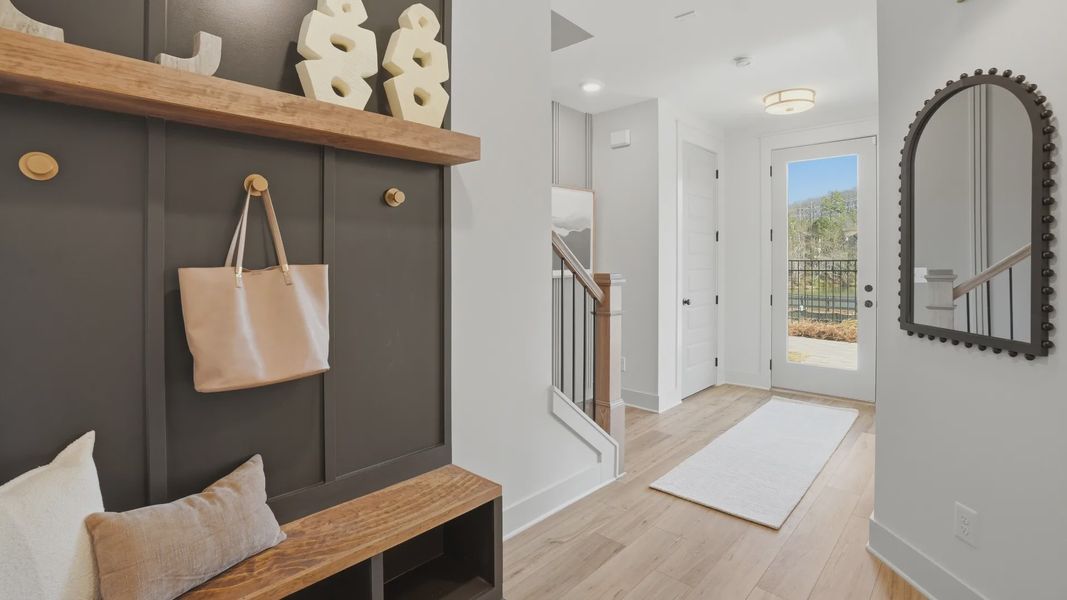 Furnished interior view inside a new home in The Eighteen, Atlanta (Image 16).