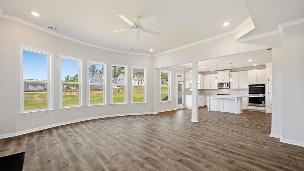Spacious, unfurnished interior of a new home in Evergreen Crossing, Locust Grove (Image 21). Spacious, unfurnished interior of a new home in Evergreen Crossing, Locust Grove (Image 21).