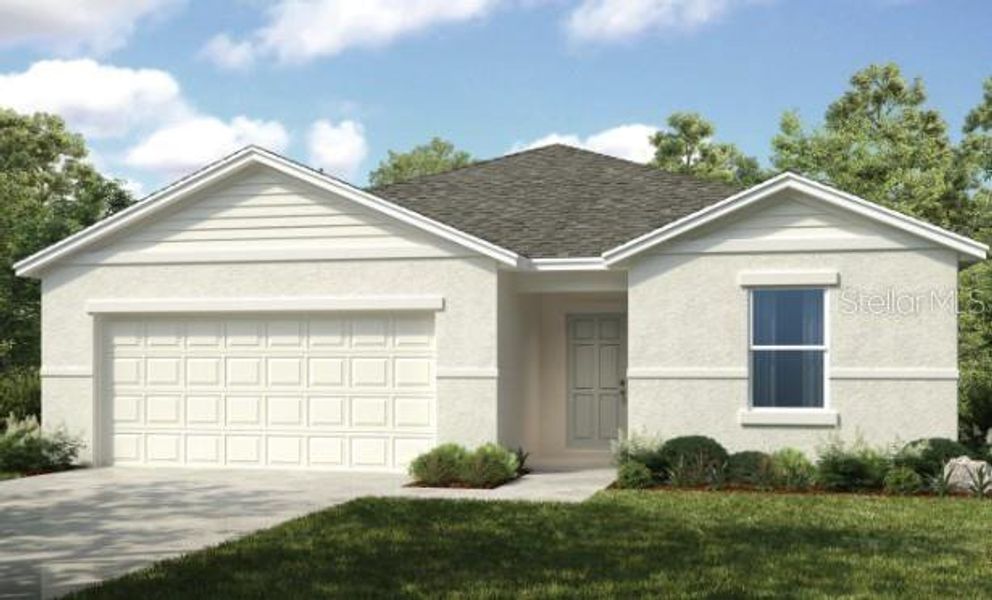Front exterior of a new home in Westview, Kissimmee, FL, highlighting curb appeal (Image 1). Front exterior of a new home in Westview, Kissimmee, FL, highlighting curb appeal (Image 1).