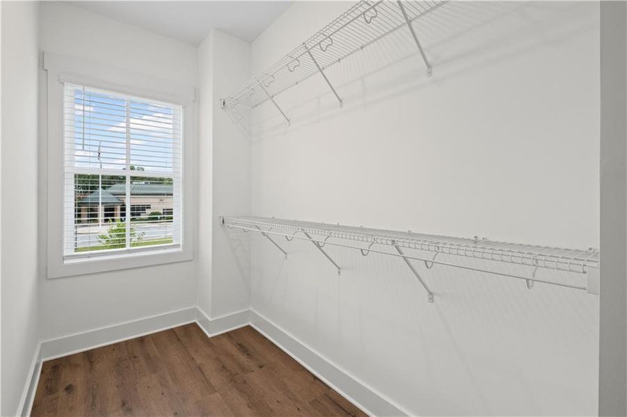 Spacious, unfurnished interior of a new home in Devin's Shire - A Kennesaw Tradition, Kennesaw (Image 32).