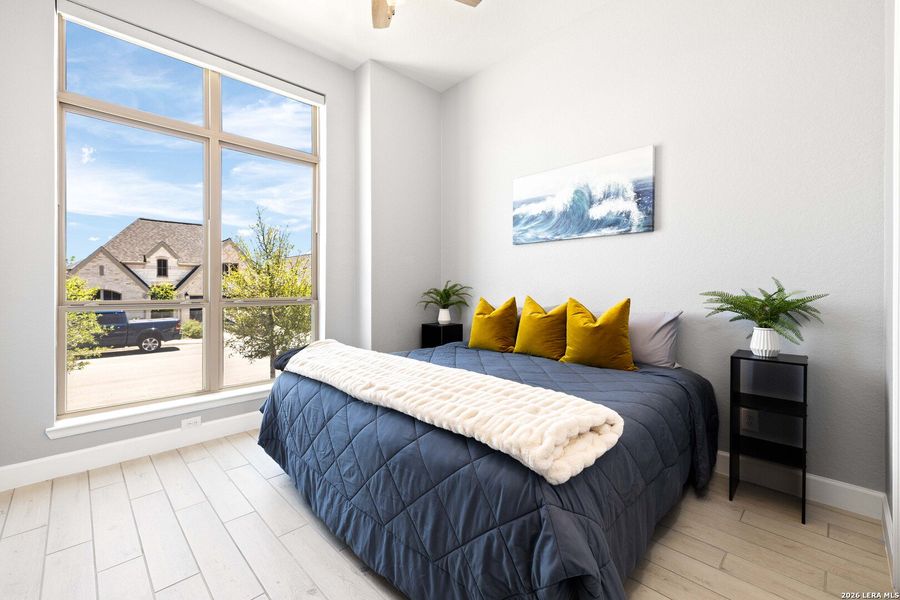 Furnished interior view inside a new home in Kallison Ranch, San Antonio (Image 19).