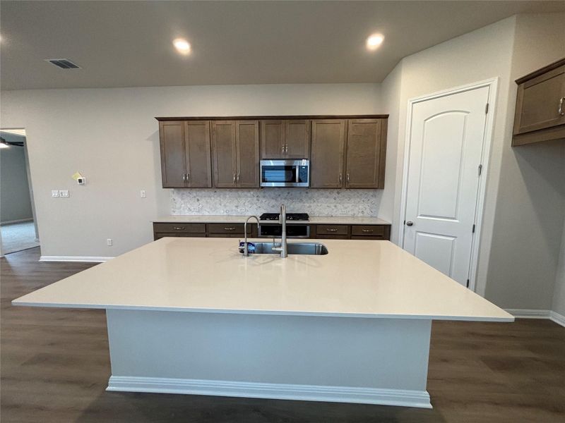 Furnished interior view inside a new home in Cannon Ranch 40s, Dripping Springs (Image 7).