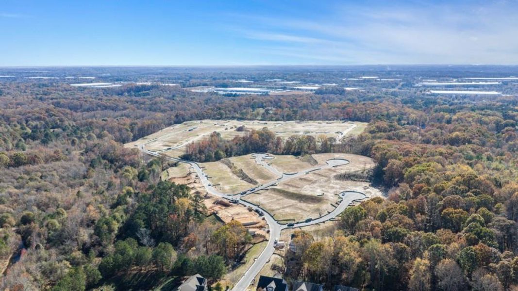Site preparation for new homesites in Liberty Crossing, Braselton (Image 27).