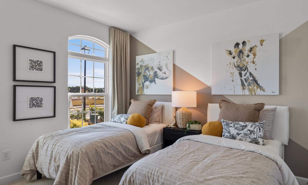 Furnished interior view inside a new home in Bridgewater - Shorehaven Village, Little River (Image 30).