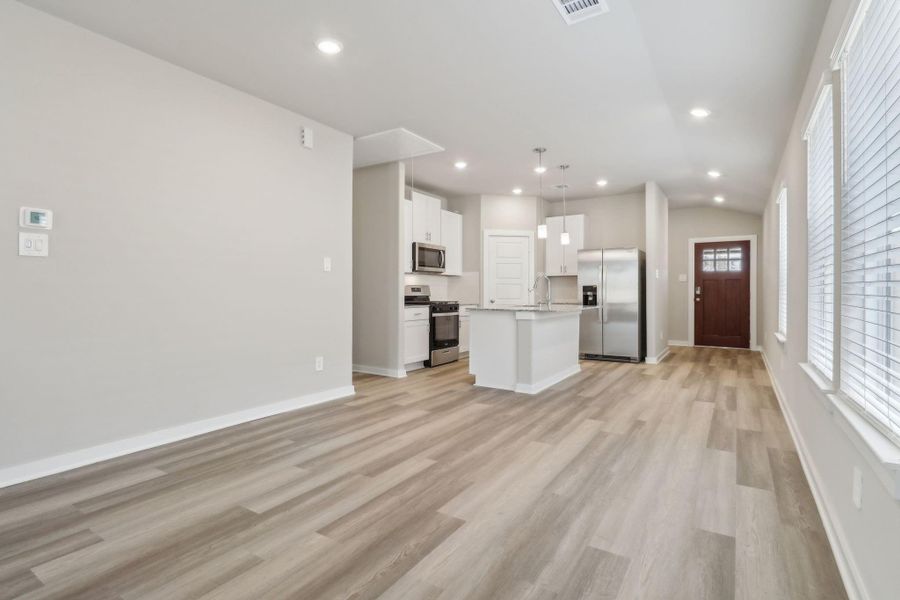 Photo is not of the actual home, but is an inspirational photo of builder’s model home and may depict options, furnishings, and/or decorator features that are not included