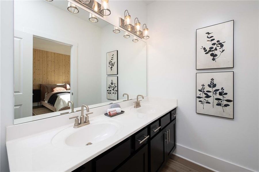 Furnished interior view inside a new home in Park Vue, Atlanta (Image 11).