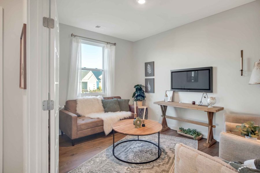 Representative furnished interior of a home built from the SEVERN by D.R. Horton in Nexus South, Gallatin (Image 16).