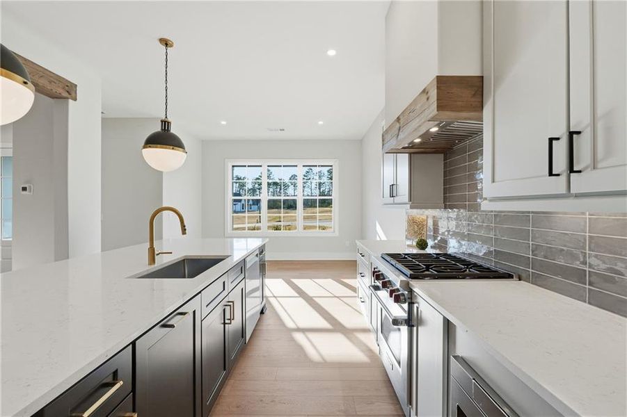 Furnished interior view inside a new home in , Rydal (Image 36).