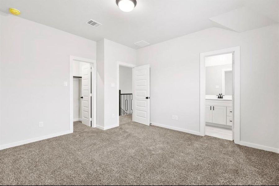 Spacious, unfurnished interior of a new home in Glendale Lakes, Rosharon (Image 18). Spacious, unfurnished interior of a new home in Glendale Lakes, Rosharon (Image 18).