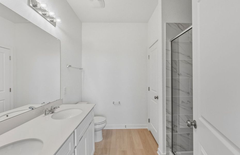 Furnished interior view inside a new home in Larson Crossing, Elgin (Image 10).