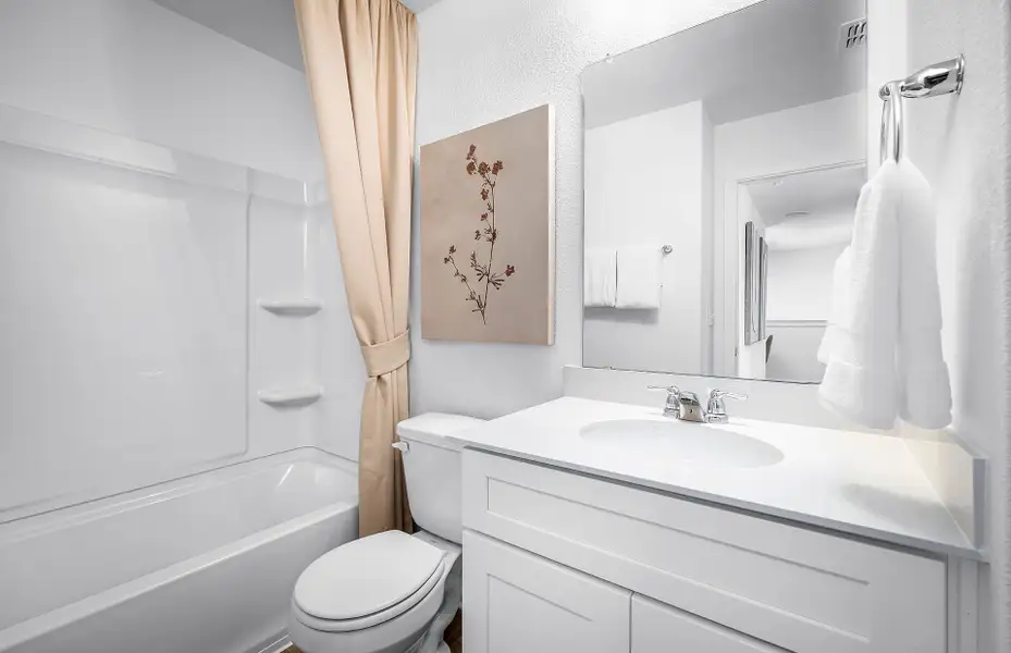 Furnished interior view inside a new home in Sunfield, Buda (Image 10).