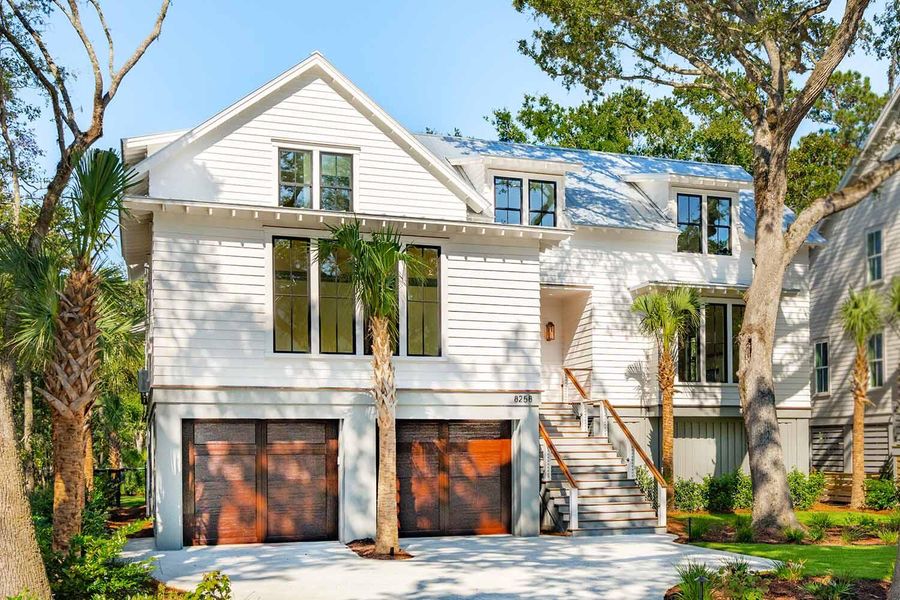 Front exterior of a new home in , Johns Island, SC, highlighting curb appeal (Image 2).