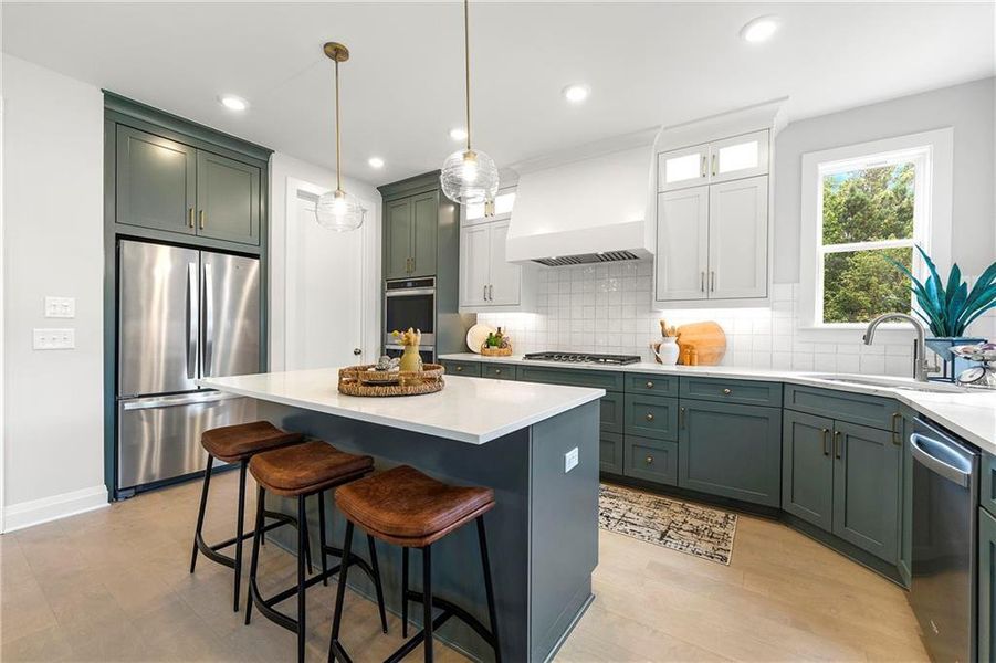 Furnished interior view inside a new home in Sterlington, Canton (Image 8).