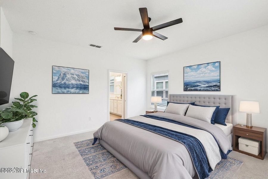 Furnished interior view inside a new home in , Green Cove Springs (Image 6).