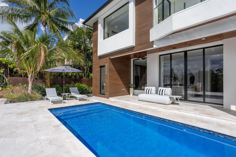Exterior details and patio area of a home in , Boca Raton (Image 32). Exterior details and patio area of a home in , Boca Raton (Image 32).