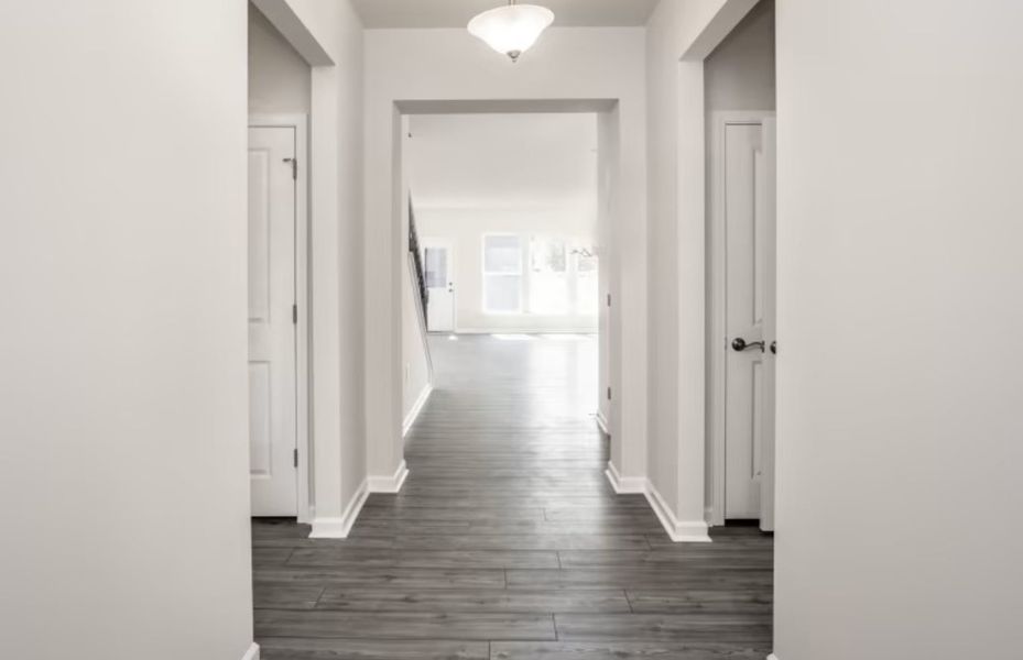Spacious, unfurnished interior of a new home in Saunders Farm, Willow Spring (Image 10). Spacious, unfurnished interior of a new home in Saunders Farm, Willow Spring (Image 10).