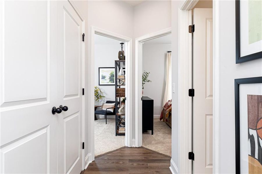Furnished interior view inside a new home in , Powder Springs (Image 23).
