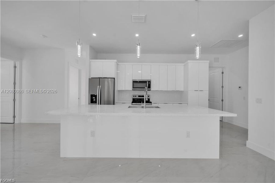 Furnished interior view inside a new home in , Lehigh Acres (Image 17).