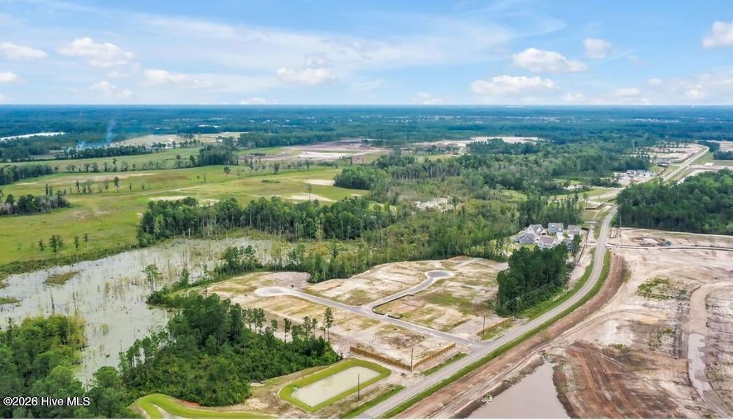 Site preparation for new homesites in Terrapin, Leland (Image 16). Site preparation for new homesites in Terrapin, Leland (Image 16).
