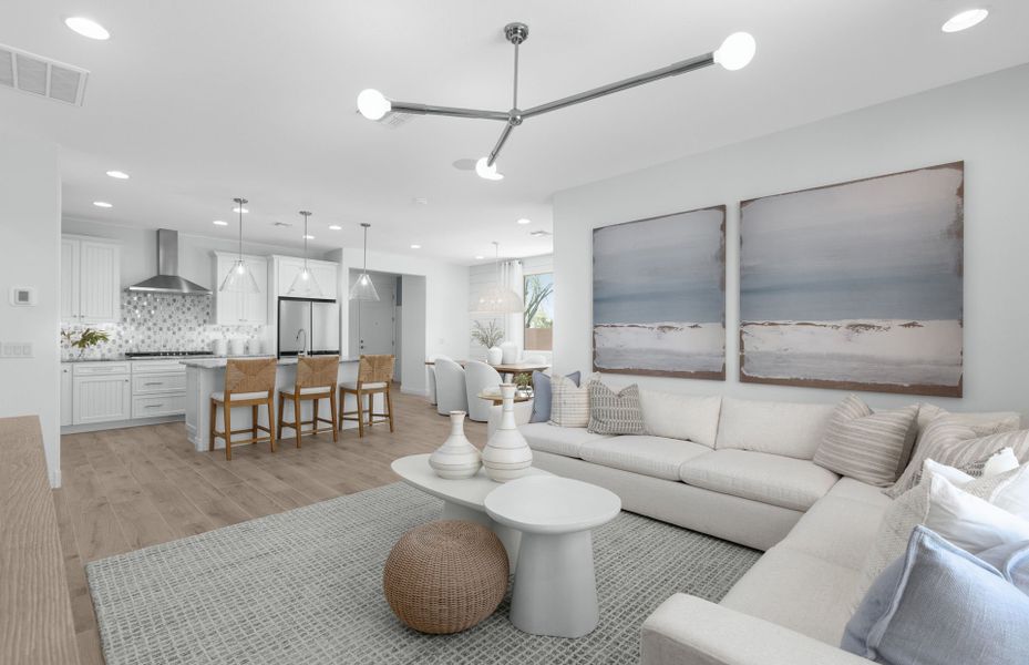 Representative furnished interior of a home built from the Audrey by Del Webb in Sun City Anthem at Merrill Ranch, Florence (Image 5).