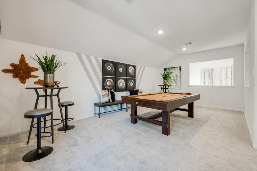 Furnished interior view inside a new home in Anniston, Katy (Image 33).