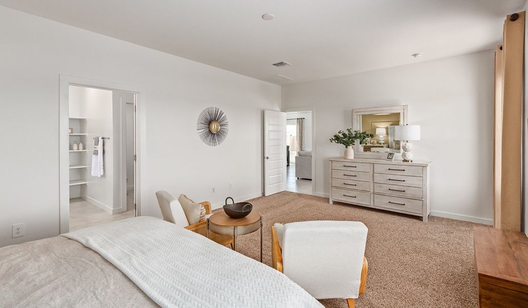 Furnished interior view inside a new home in Hanson Ridge, Vail (Image 27). Furnished interior view inside a new home in Hanson Ridge, Vail (Image 27).