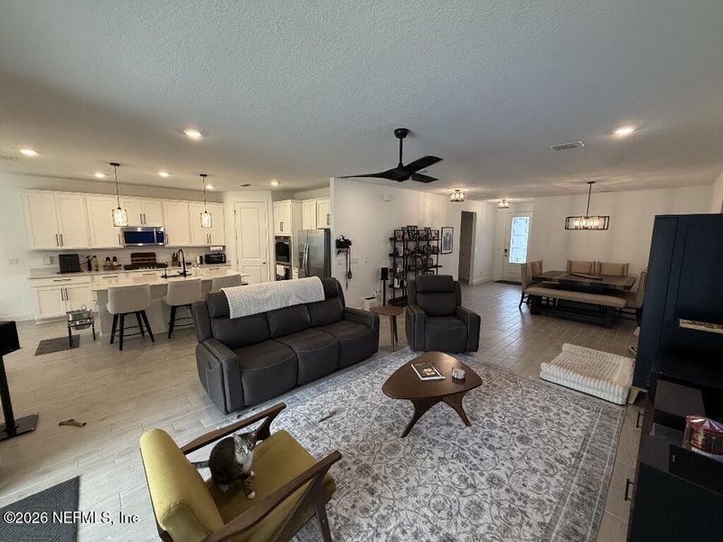 Furnished interior view inside a new home in Tributary, Yulee (Image 6).