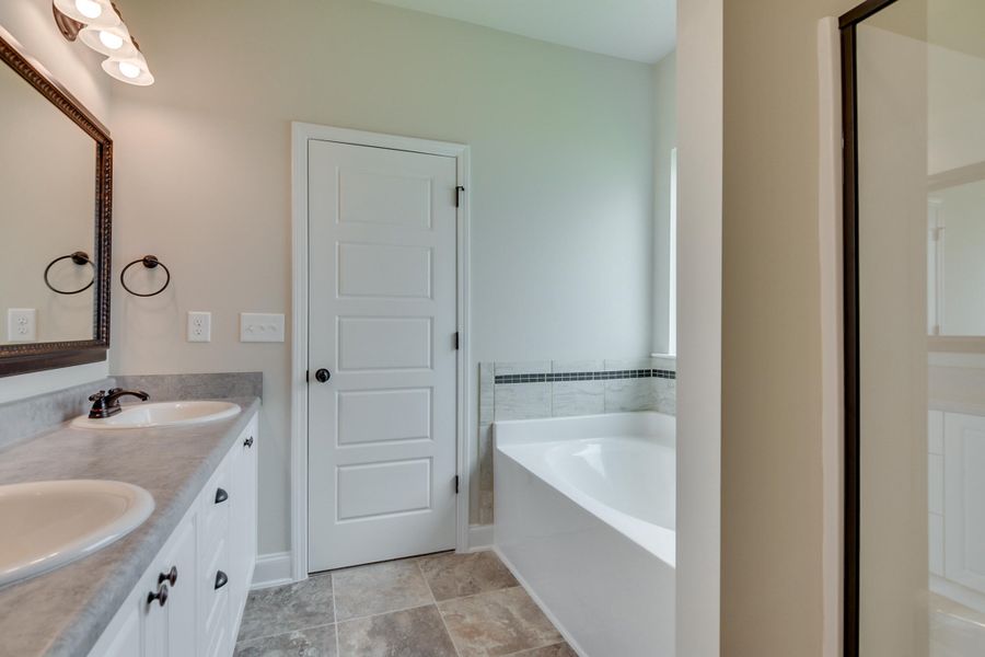 Furnished interior view inside a new home in , Edgefield (Image 5).