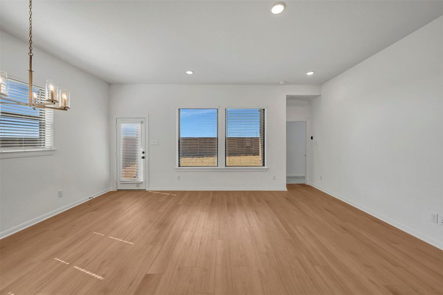 Spacious, unfurnished interior of a new home in Austin Point, Richmond (Image 34).
