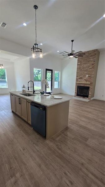 Furnished interior view inside a new home in , Springtown (Image 11).