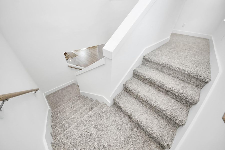 Spacious, unfurnished interior of a new home in , Huffman (Image 40).