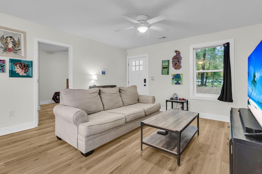 Furnished interior view inside a new home in , North Charleston (Image 7). Furnished interior view inside a new home in , North Charleston (Image 7).