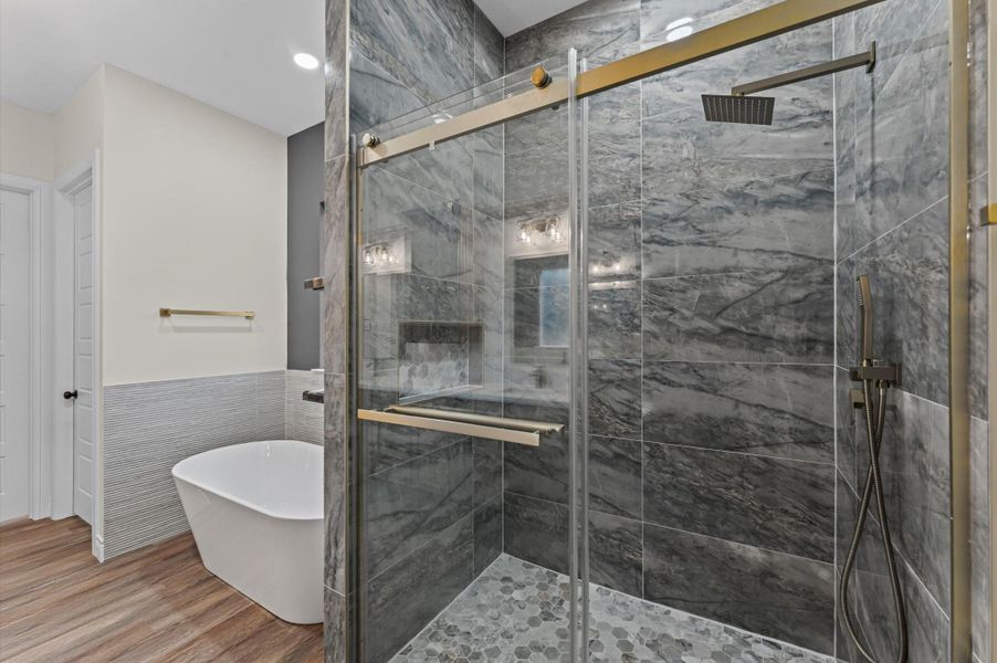 Master Bath and shower