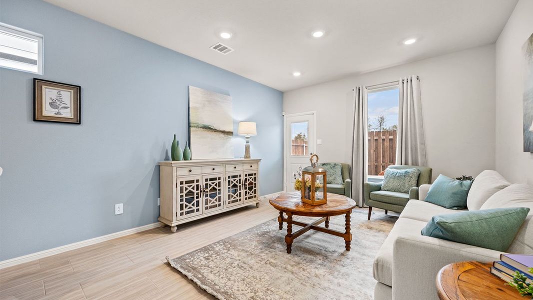 Furnished interior view inside a new home in Orchard Village, Fort Worth (Image 17).