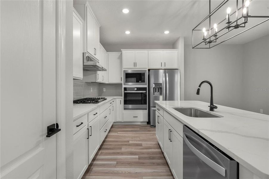 Furnished interior view inside a new home in Reunion Village, Kissimmee (Image 2). Furnished interior view inside a new home in Reunion Village, Kissimmee (Image 2).