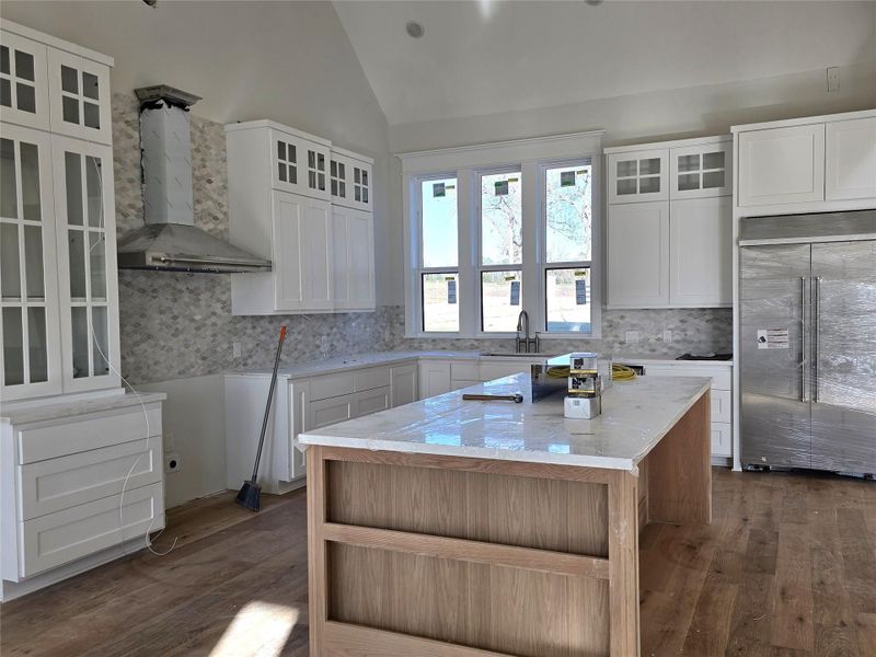 Getting ready to fit range