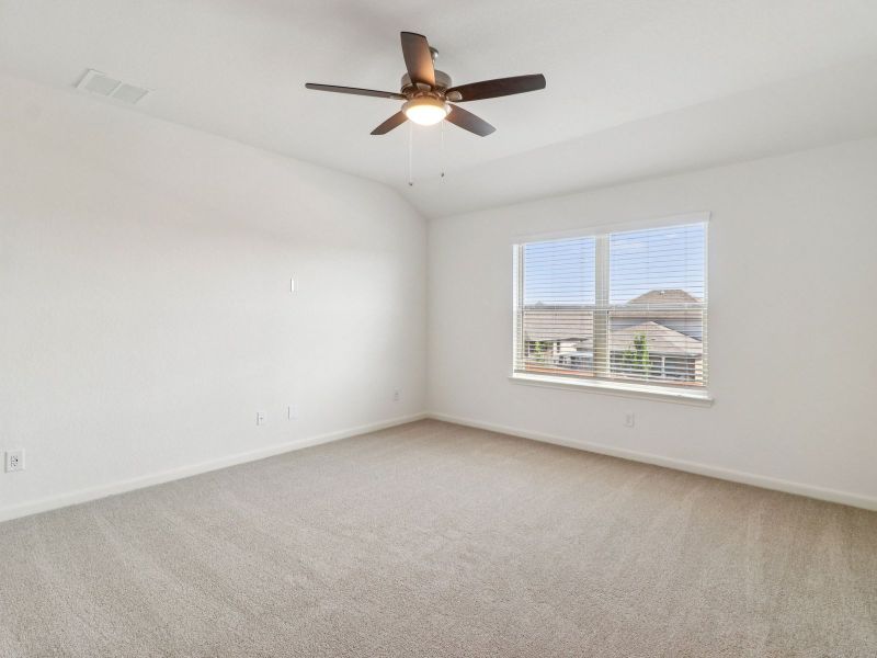 Spacious, unfurnished interior of a new home in Royal Crest, San Antonio (Image 13). Spacious, unfurnished interior of a new home in Royal Crest, San Antonio (Image 13).