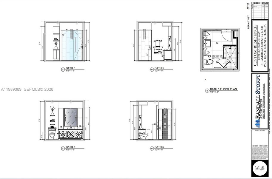 2D floor plan layout of this home in , Boca Raton, FL (Image 6).