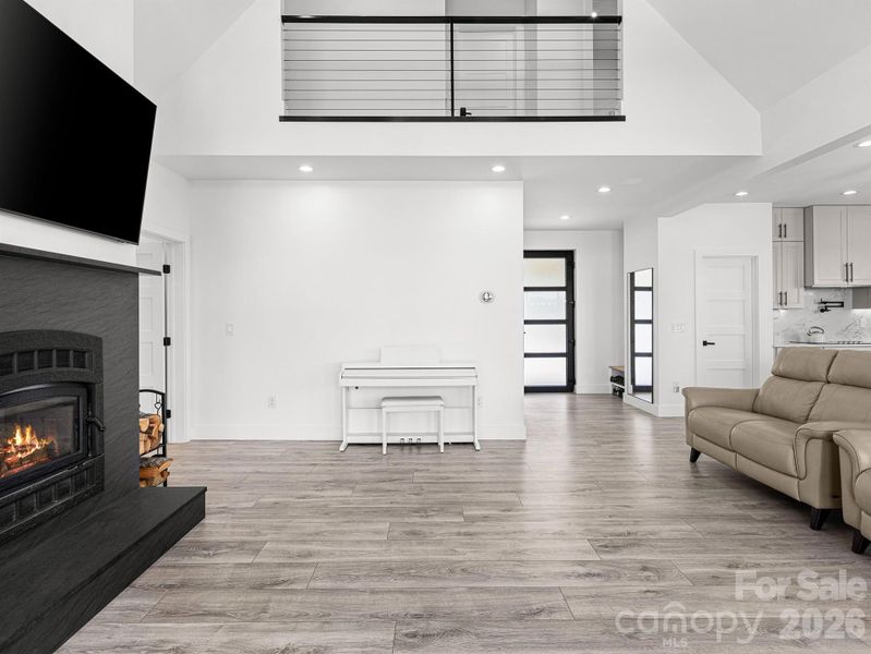 Furnished interior view inside a new home in , Candler (Image 15). Furnished interior view inside a new home in , Candler (Image 15).