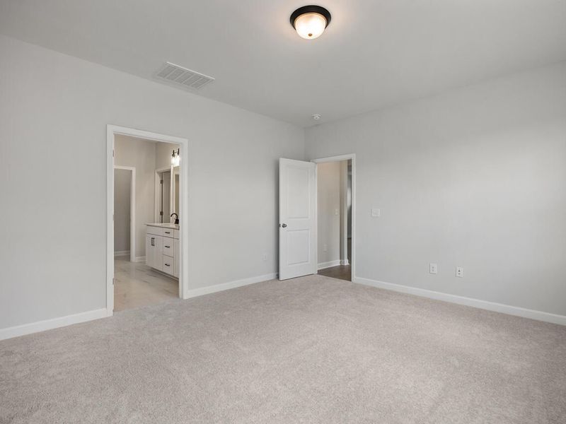 Spacious, unfurnished interior of a new home in Sage on North Main, Wake Forest (Image 23).