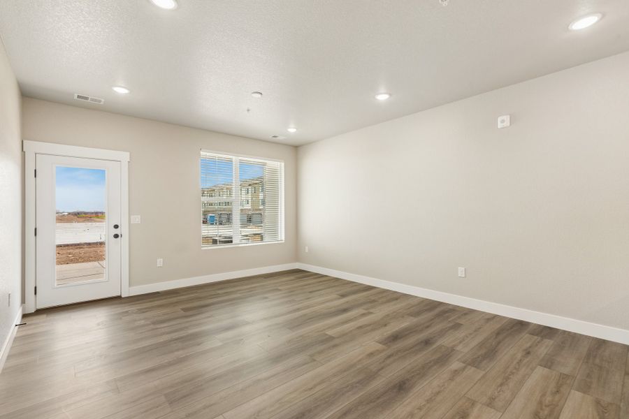 Spacious, unfurnished interior of a new home in Northfield at Old Town, Fort Collins (Image 9).