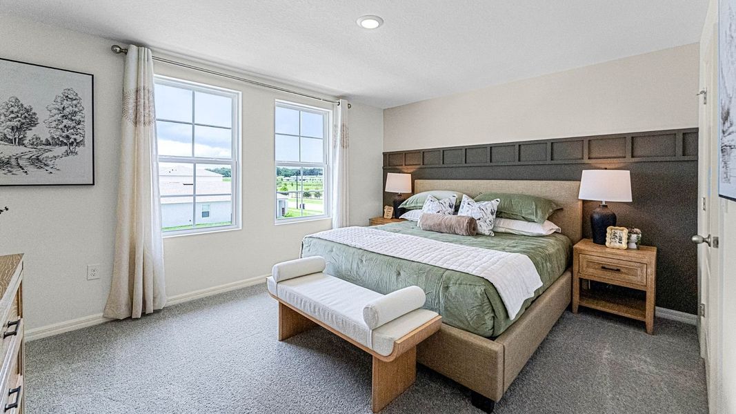 Representative furnished interior of a home built from the Sandhill by D.R. Horton in Waterleigh, Winter Garden (Image 7).