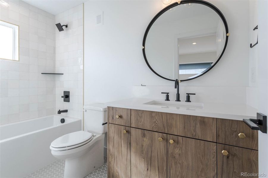 Furnished interior view inside a new home in , Denver (Image 12). Furnished interior view inside a new home in , Denver (Image 12).