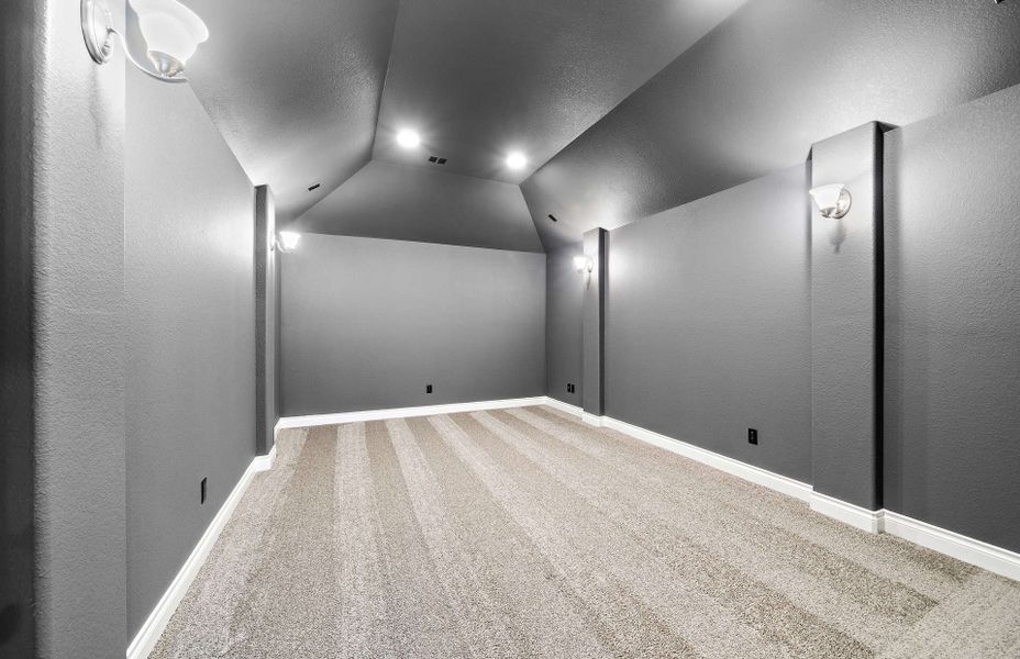 Representative unfurnished interior of a home built from the 4094 by Ravenna Homes in Artavia 70′, Conroe (Image 58).
