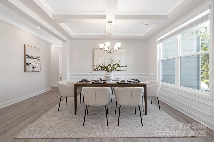 Furnished interior view inside a new home in Sylvan Creek, Denver (Image 10).